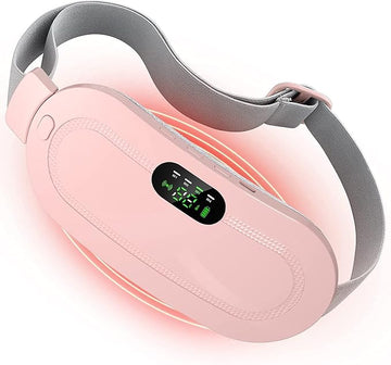 Period Cramp Relief Belt – Soothing Heat & Vibration Therapy for Menstrual Pain