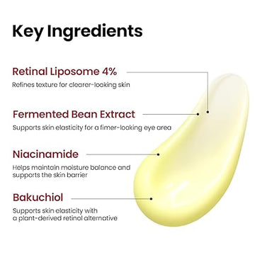 K-Secret Seoul 1988 Retinal Eye Cream | 4% Retinal Liposome Anti-Wrinkle & Firming Eye Cream